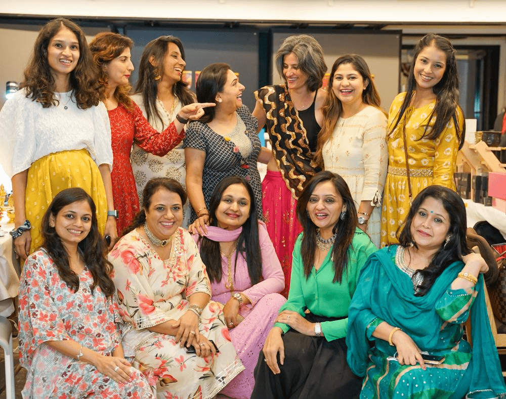 Shoppers at Diwali Pop-up 2025 by Mums@PLAY in Central Hong Kong