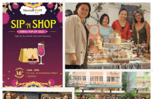 Shoppers at Diwali Pop-up 2025 by Mums@PLAY in Central Hong Kong