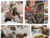 Vintage Chinese décor with nostalgic posters at The Red Cuisine, Quarry Bay.