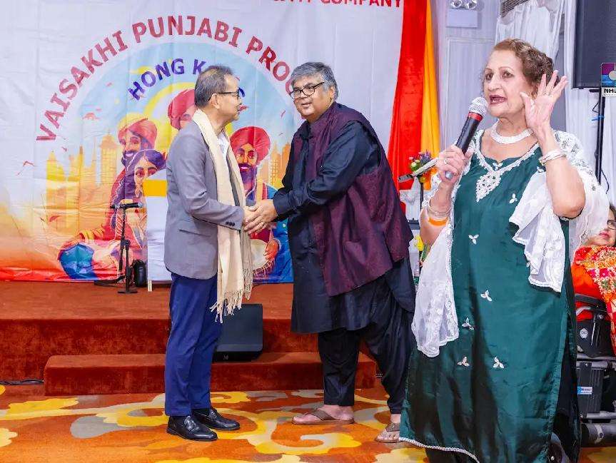 Vaisakhi celebration at India Club Hong Kong with Punjabi dance and music performances