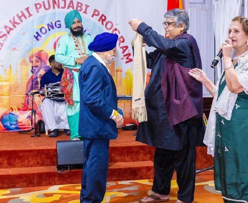 Vaisakhi celebration at India Club Hong Kong with Punjabi dance and music performances