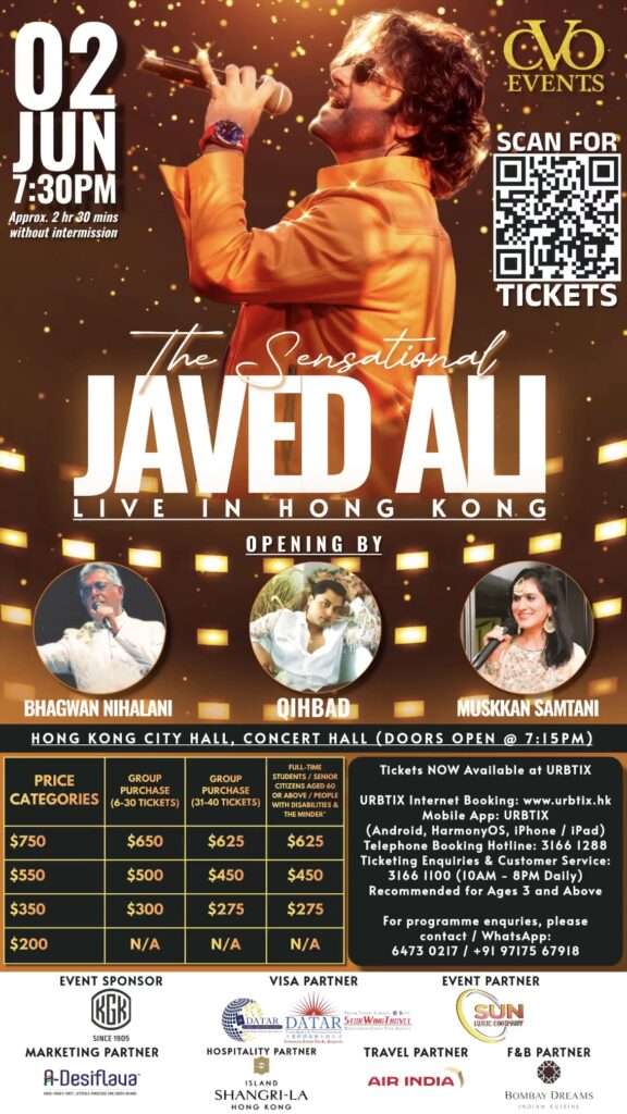 Javed Ali Live in Hong Kong: The Story Behind the Cultural Milestone